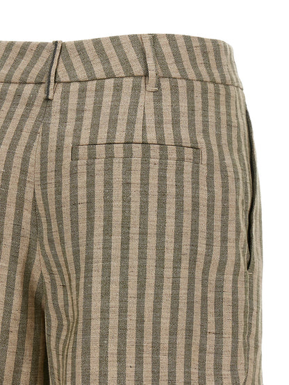 Brunello Cucinelli Striped Bermuda Shorts