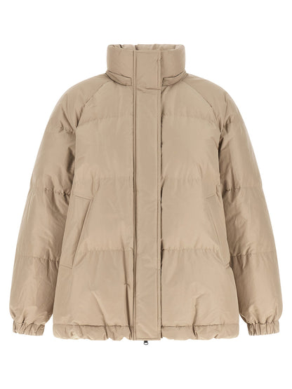 Brunello Cucinelli Beige Taffeta Down Jacket