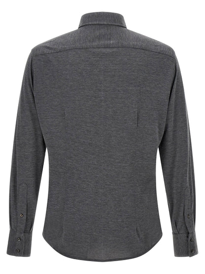 Brunello Cucinelli Cotton And Silk Shirt