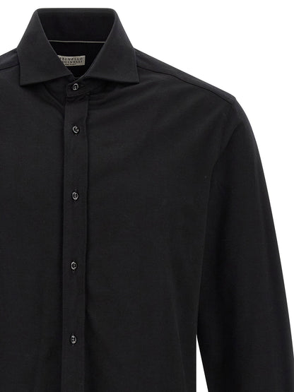 Brunello Cucinelli French Collar Shirt