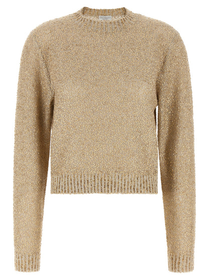 Brunello Cucinelli Micro Sequin Sweater