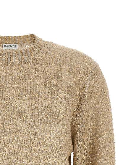 Brunello Cucinelli Micro Sequin Sweater