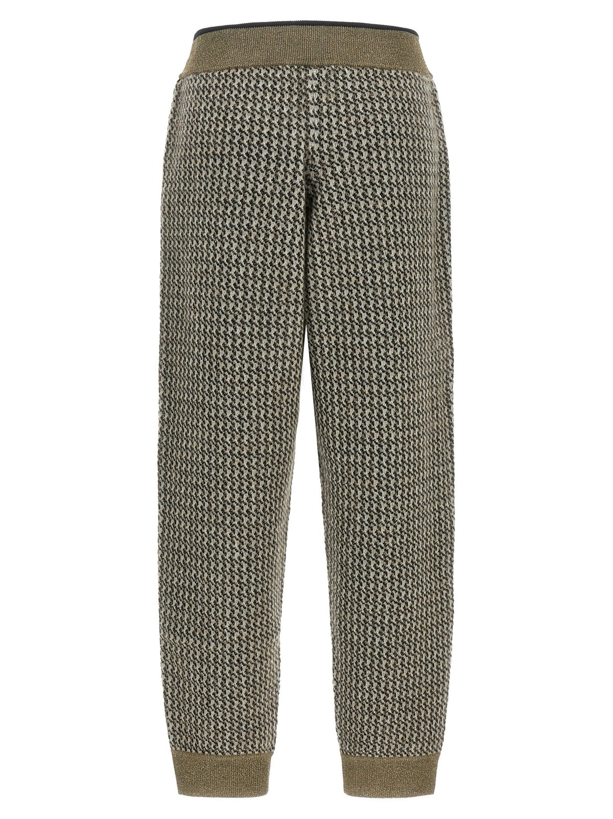 Brunello Cucinelli Track Houndstooth Pants