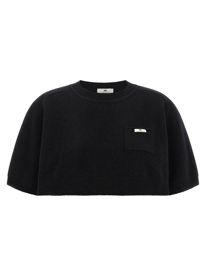 Elisabetta Franchi Wool And Cashmere Top