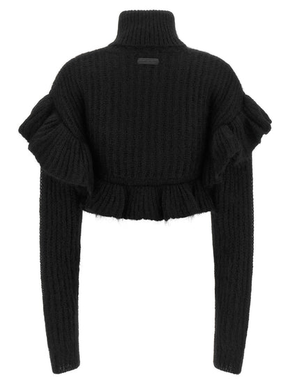 Elisabetta Franchi Ruffle Sweater