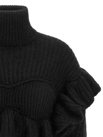 Elisabetta Franchi Ruffle Sweater