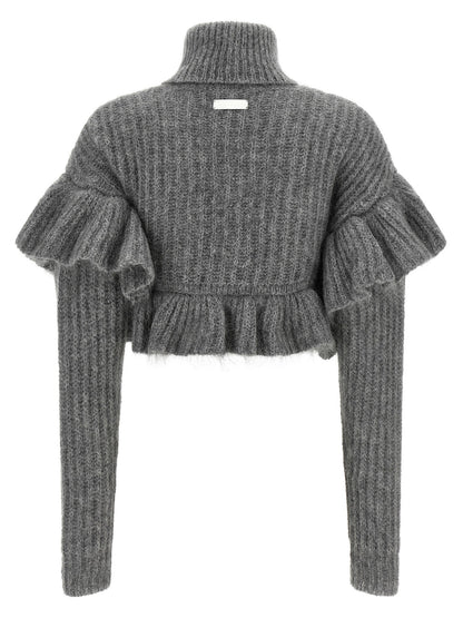 Elisabetta Franchi Ruffle Sweater