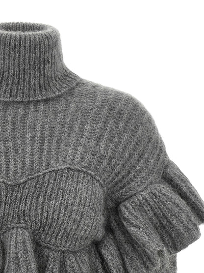 Elisabetta Franchi Ruffle Sweater