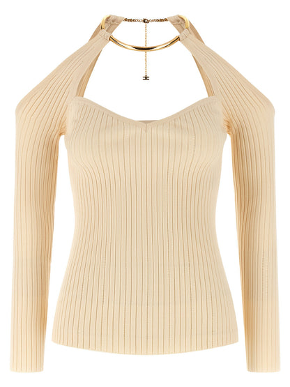 Elisabetta Franchi Necklace Sweater