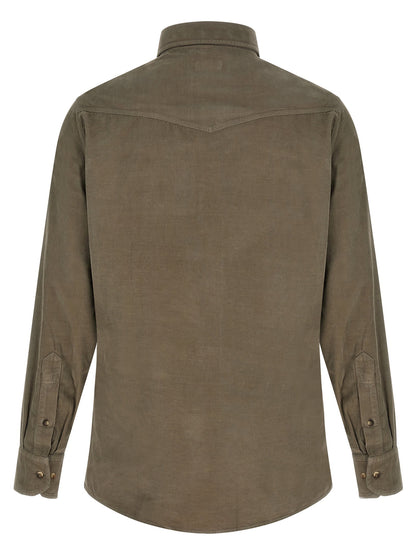 Brunello Cucinelli Corduroy Shirt