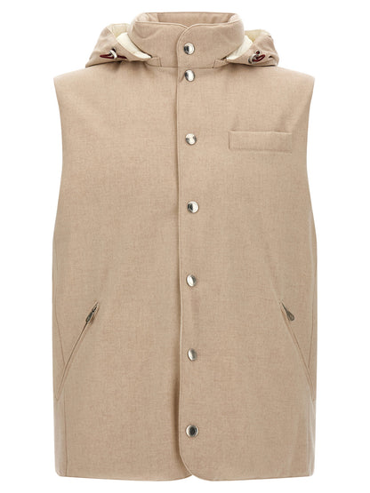 Brunello Cucinelli Flannel Vest