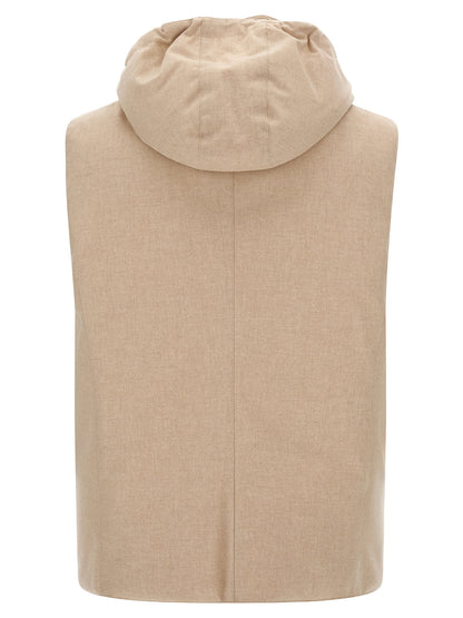 Brunello Cucinelli Flannel Vest