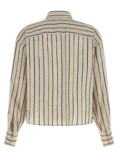 Brunello Cucinelli Sparkling Stripes Shirt