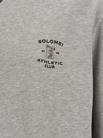 Brunello Cucinelli Solomei Athletic Club Embroidered Sweatshirt
