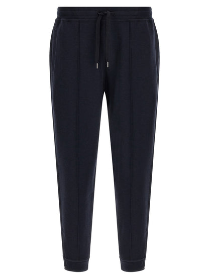 Brunello Cucinelli Cotton, Cashmere And Silk Joggers