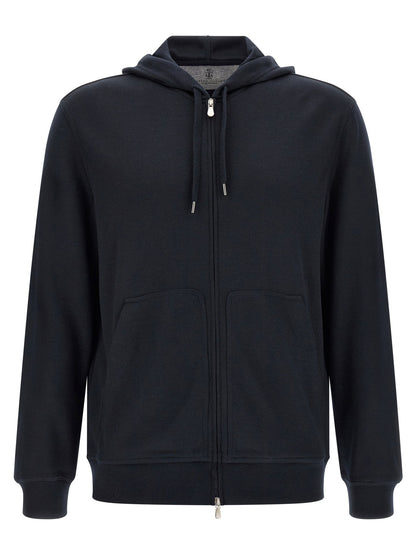 Brunello Cucinelli Cashmere And Silk Hoodie