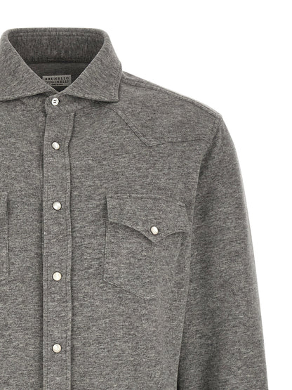 Brunello Cucinelli Western Shirt