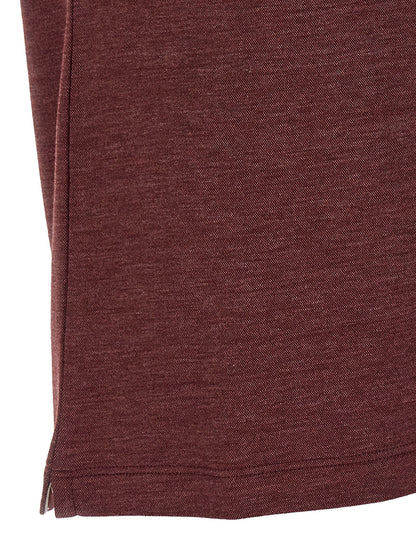 Brunello Cucinelli French Collar Polo Shirt