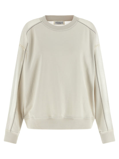 Brunello Cucinelli Organza And Monile Sweatshirt