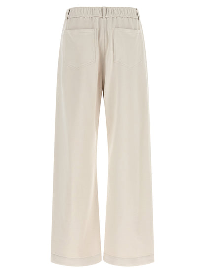 Brunello Cucinelli Smooth Sweatshirt Joggers