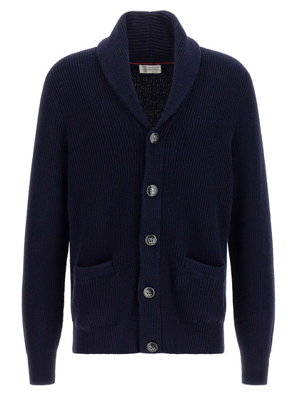 Brunello Cucinelli Malfilé Cotton Cardigan