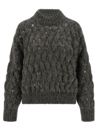 Brunello Cucinelli Dazzling Waves Sweater