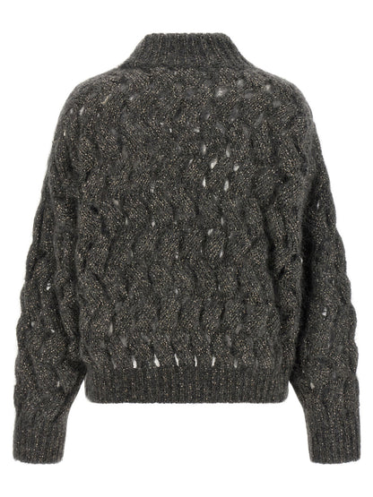 Brunello Cucinelli Dazzling Waves Sweater