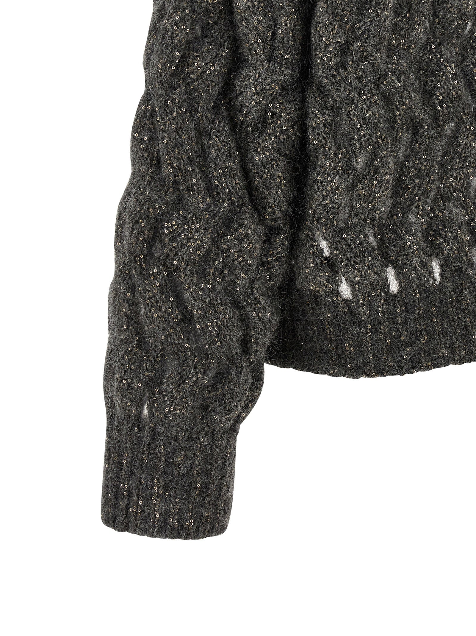 Brunello Cucinelli Dazzling Waves Sweater