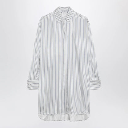 Max Mara Oversized striped silk shirt