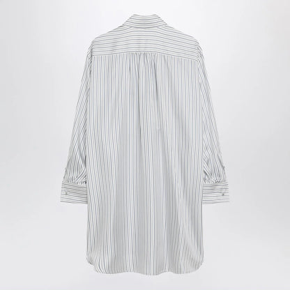 Max Mara Oversized striped silk shirt