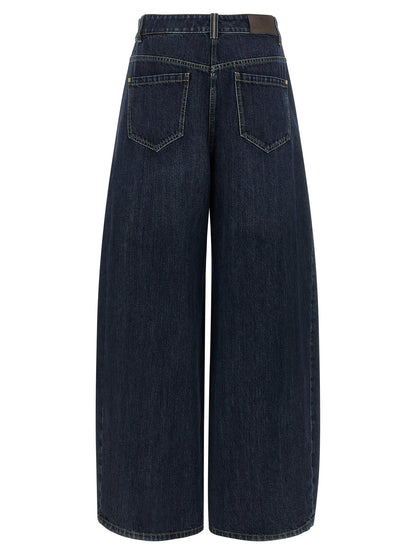 Brunello Cucinelli The Wide Barrel Jeans