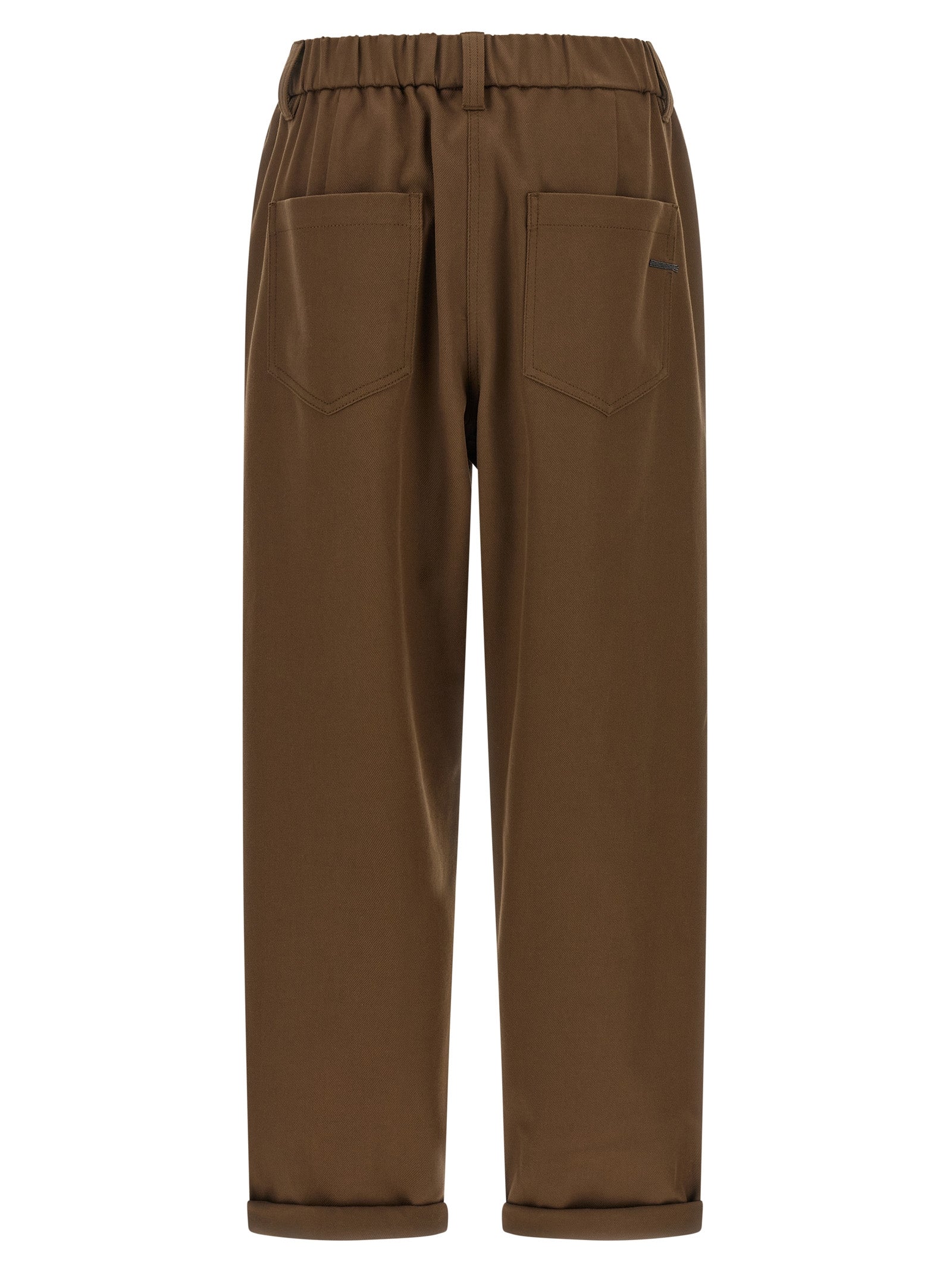 Brunello Cucinelli Baggy Pull-on Pants