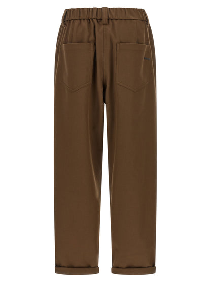 Brunello Cucinelli Baggy Pull-on Pants