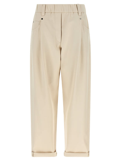 Brunello Cucinelli Baggy Pull-on Pants