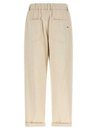 Brunello Cucinelli Baggy Pull-on Pants
