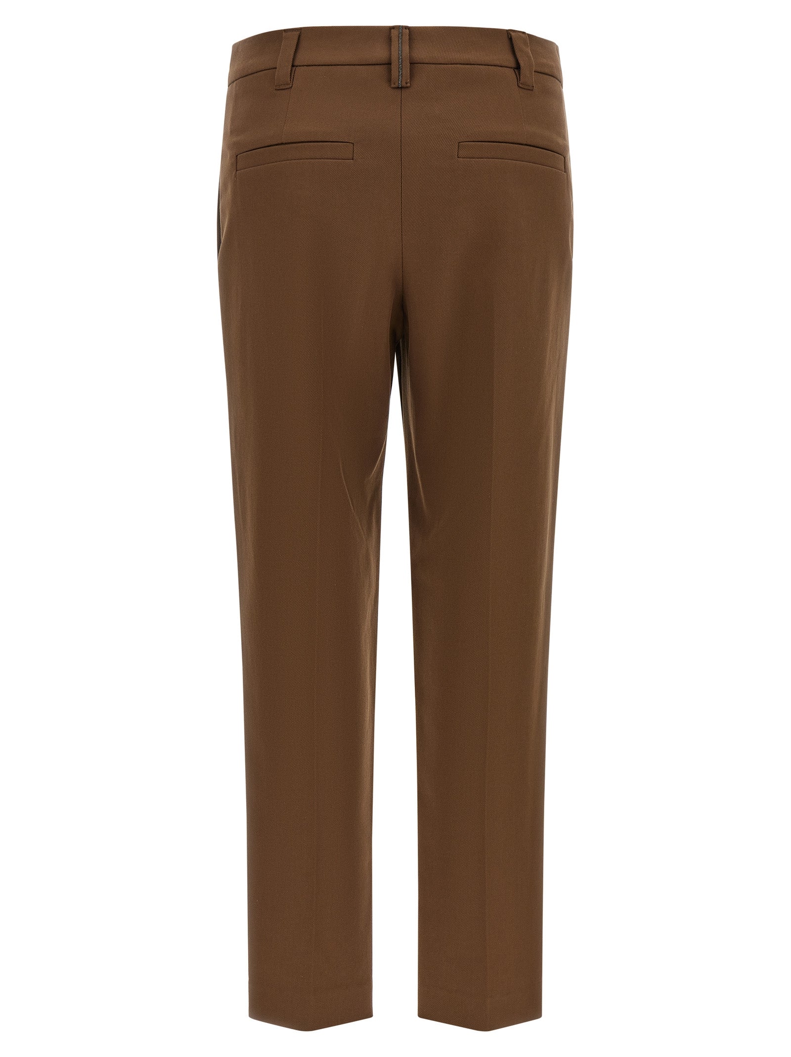 Brunello Cucinelli Monile Cotton Pants