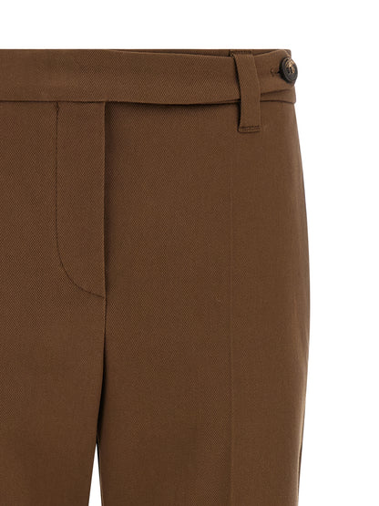 Brunello Cucinelli Monile Cotton Pants