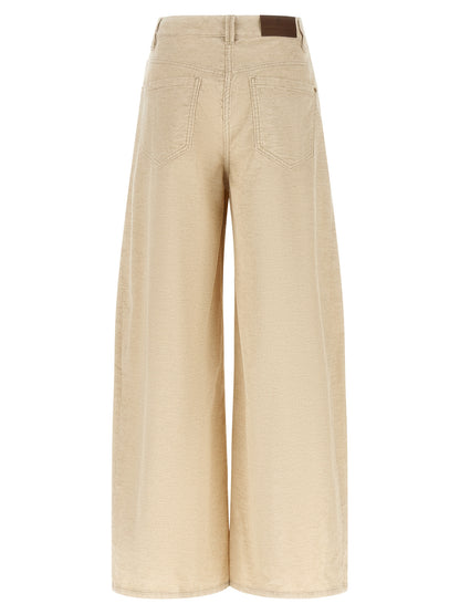 Brunello Cucinelli The Wide Barrel Pants