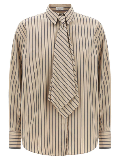 Brunello Cucinelli Shirt With Tie