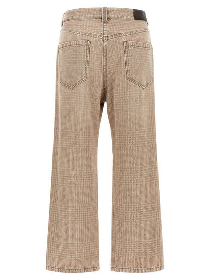 Brunello Cucinelli Prince Of Wales Jeans
