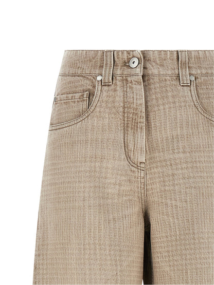 Brunello Cucinelli The Wide Barrel Jeans