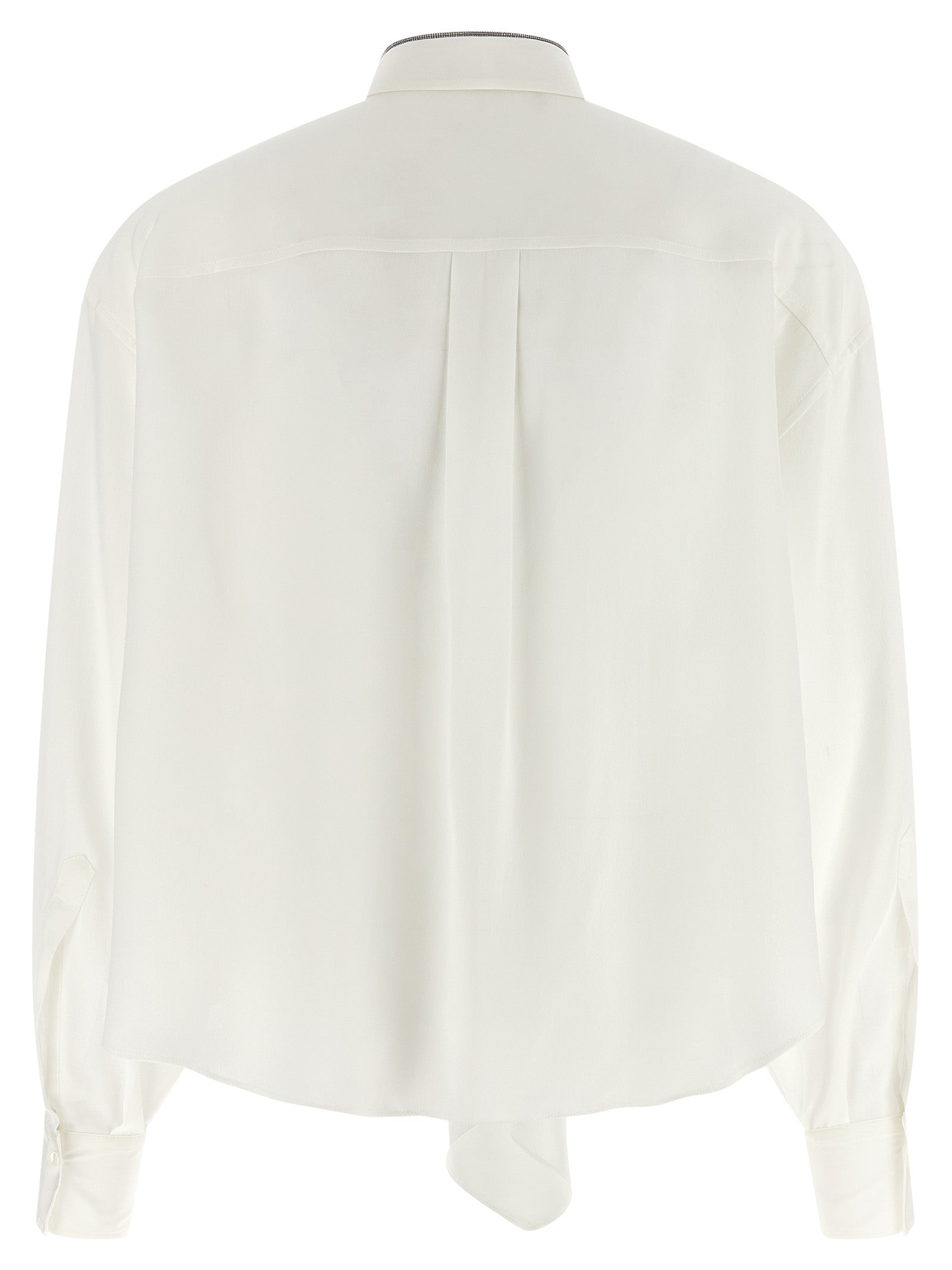 Brunello Cucinelli Shiny Collar Shirt