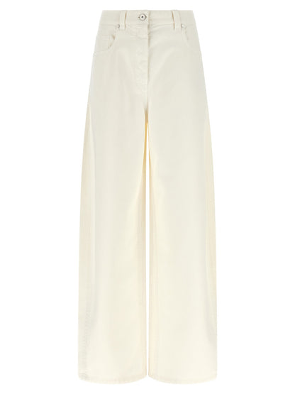 Brunello Cucinelli The Wide Barrel Jeans