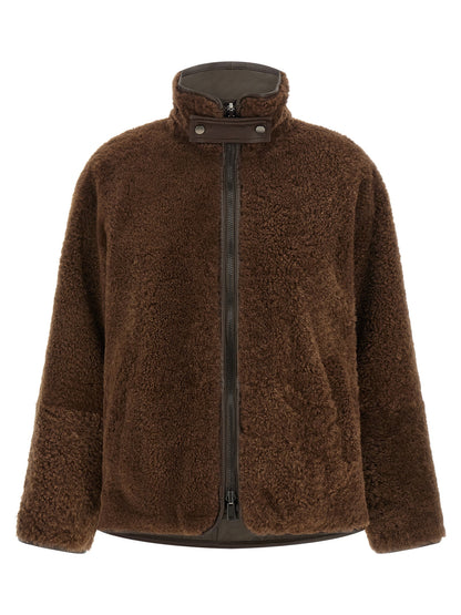 Brunello Cucinelli Fuzzy Reversible Jacket