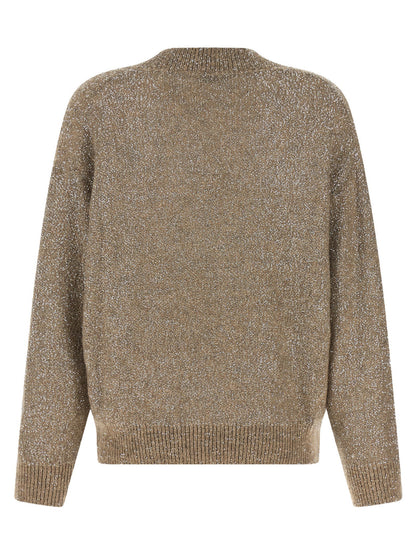 Brunello Cucinelli Dazzling Texture Sweater