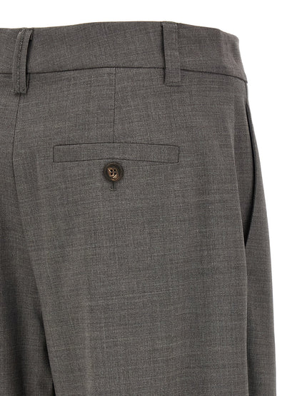 Brunello Cucinelli Wide Range Of Trousers