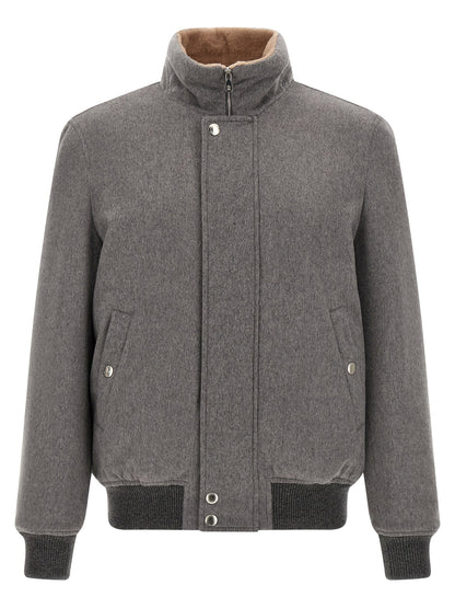 Brunello Cucinelli Cashmere And Vicuna Jacket