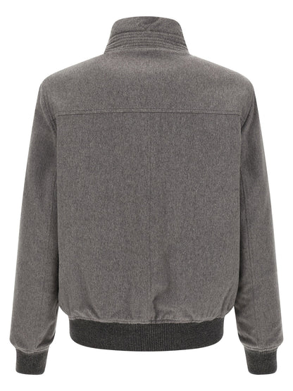 Brunello Cucinelli Cashmere And Vicuna Jacket