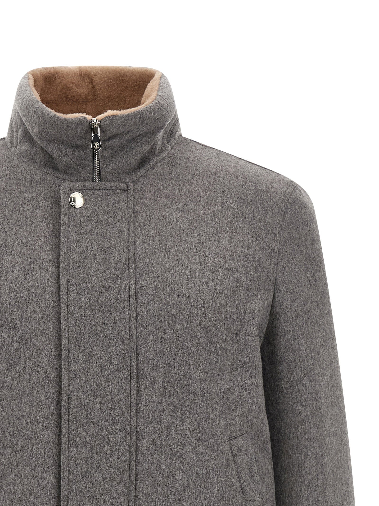 Brunello Cucinelli Cashmere And Vicuna Jacket