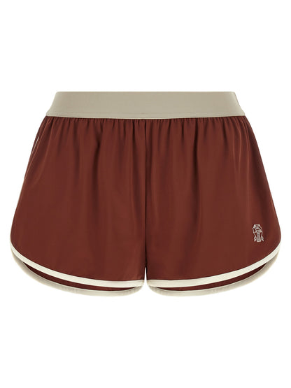 Brunello Cucinelli Techno Jersey Shorts